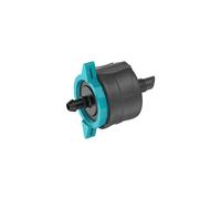 Goutteur micro réglable GARDENA 13304-26 pression compensée 1-8 L/h Pack de 6 Noir et turquoise
