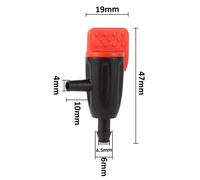 Goutteur réglable de,micro d'argile goutte à goutte,émetteur de Sotchi,lit d'eau pliable pour jardin,arrosage des plantes succulentes et des fleurs,20 pièces - Type 0-40L