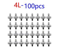 Goutteurs à pression compensée pour jardin agricole,d'argile de la pelouse,débit stable,2L,4L,8L,500 pièces,100 pièces - Type 4L x 100pcs