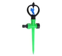 Goutteurs d'irrigation réglables à 360 degrés, cercles complets, flux d'eau, émetteurs d'irrigation goutte à goutte avec piquet pulvérisateur tête papillon alimentation en eau