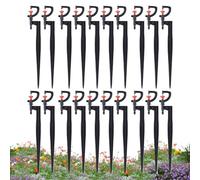 Goutteurs pour L'irrigation Goutte À Goutte,Asperseur Réglable Type G | Lot de 20 Buses De Pulvérisation D'Arrosage De Jardin,pour Intérieur Et Extérieur, Jardin, Pelouse, Arrière-Cour, Serre,