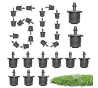 Goutteuses pour irrigation goutte à goutte | 50 pièces Têtes d'irrigation à goutte - Têtes d'irrigation à 360 degrés Buses à goutte pour jardin agriculture cour extérieure fleurs potager