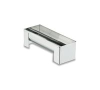 Gouttière à buche de Noël 25x9 cm inox 18/10*