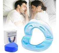 gouttiere anti ronflement,anti ronflement et apnée du sommeil,apgouttiere anti ronflementnée du sommeil,embout buccal,Améliorer le sommeil,Adapté Aux Hommes et Aux Femmes Réduire le ronflement (A)