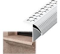 Gouttière De Déflecteur D'eau Pluie Résistante Aux Intempéries For Rebord | Bande de bord d'avant-toit en aluminium, découpable, empêche le ruissellement des eaux de pluie(14mm)