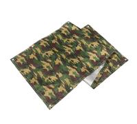 Gouttière de Drainage pour Tente, Toile Camouflage, Structure Renforcée | Installation Rapide sous Pluie, Liaison sans Couture, Canal Large et Souple, pour Gazebos et Abris Temporaires