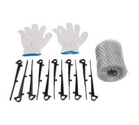 Gouttière de toit de protection en aluminium de 6 m avec filtre à feuilles pour une protection fiable contre l'encrassement et à long terme pour une protection par tous les temps (127 mm)