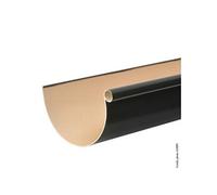 Girpi Gouttière demi-ronde pvc GIRPI dév.25 cm ardoise L.2 m G
