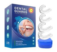 Gouttiere Dentaire Bruxisme, Protege Dent Bruxisme, Protecteurs Buccaux, Gouttiere pour Dent Sans BPA, Protege Dent Nuit, pour Arrêter le Bruxisme, Mouth Guard for Grinding Teeth Clenchingg, 4 Pcs