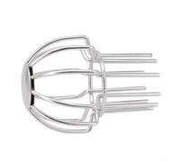 Gouttière en acier inoxydable 304 pour débris pour grille de protection pour tuyau de descente, protection anti-obstruction pour écoulement pour couverture de drainage des toits et prévention rapide