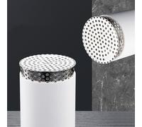 Gouttière en acier inoxydable pour protection des feuilles, protection de drainage en maille 304 pour évacuation de toit de descente, filtre anti-obstruction sans outil