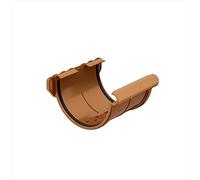Gouttière en plastique de haute qualité Ø 125 - Système de gouttière pour toit couleur cuivre, tous les éléments (manchon de jonction)