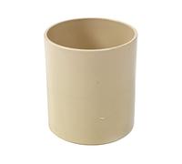 - Gouttière PVC 25 demi-ronde - Manchon PVC pour tube de descente Ø80 - sable