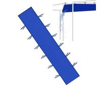 Gouttières d'auvent | Accessoire de Remplacement Repliable à Usage intensif | Gouttière à Pluie pour auvent avec Sangles | pour rassemblements estivaux en Plein air Jardin arrière Camping Stands