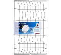 Gouttoir À Vaisselle Metaltex Colonia 48x30 Cm Argent