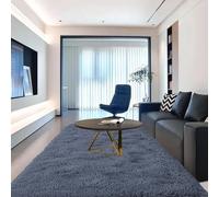 GOUTUI Tapis Chambre 70 x 160 cm Dessous Antidérapant Moderne Tapis Décoration Intérieure pour Chambre à Coucher Salon, Gris