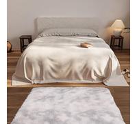 GOUTUI Tapis Salon Shaggy 140 x 300 cm Lavable à 30 Degrés Tapis Doux et Moelleux Doux Au Toucher pour Chambre à Coucher Salon, Gris Clair
