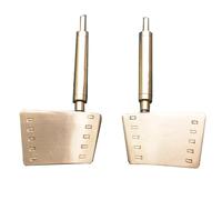 Gouvernail De Bateau RC Échelle 1/200 Modèle De Cuirassé Allemand Bismarck Gouvernail Une Paire De Gouvernails De Soudage en Laiton for Modification De Navire RC