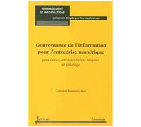 Gouvernance De L'information Pour L'entreprise Numérique - Processus, Architectures, Risques Et Pilotage