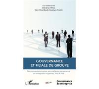 Gouvernance et filiale de groupe Recommandations pour une meilleure gouvernance en entreprises moyennes, PME & PMI - Daniel Corfmat - L'harmattan - broché - Etude