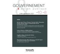 Gouvernement et action publique T10-3 - Collectif - Presses De Sciences Po - broché - Revue