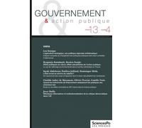 Gouvernement et action publique T13-4 - Collectif - Presses De Sciences Po - broché - Revue