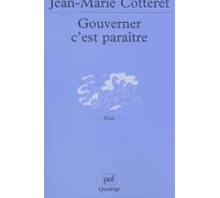 Gouverner c'est paraître