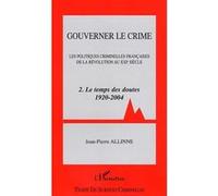 Gouverner le crime