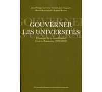Gouverner les universités Jean-Philippe Leresche (Auteur), Frédéric Joye-Cagnard (Auteur), Martin Benninghoff (Auteur), Raphaël Ramuz (Auteur)
