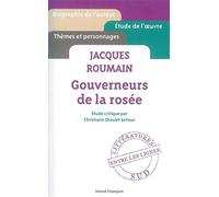 Gouverneurs de la rosée. Jacques Roumain.
