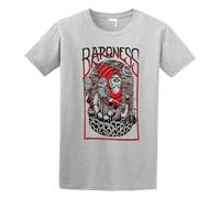GOUyaer Man's 100% Cotton T-Shirt Baroness Size L