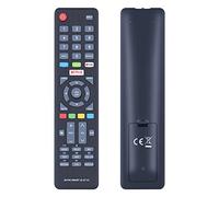 GOUYESHO Nouvelle télécommande de Remplacement pour Dyon Smart 43 XT D800169 D800173, Smart 32 XT D800168, Smart 55 XT-2 D800205 (Pas pour Smart 32 XT V2, 32 XT V4, Smart 32 XT D800171, 43 XT V2)