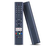 GOUYESHO Nue RC45192 30115448 Télécommande de rechange compatible avec Vestel 30115448 TV TX-42MZ800E TX-48MZ800E TX-55MZ800E TX-65MZ800E (Pas de voix)