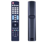 GOUYESHO Télécommande de Rechange AKB74455403 pour LG TV 22LE3320 26LV2500 32LH4900 39LB650V 42LB650V 42PC1RV 42PW450 49LF640V 50LB650V 50LF650V 55EC900 V pour LG. Télécommande Incluse