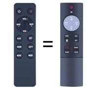 GOUYESHO Télécommande de rechange compatible avec la barre de son Teufel Cinebar One