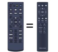 GOUYESHO Télécommande de rechange compatible avec la barre de son Teufel CINEBAR Ultima