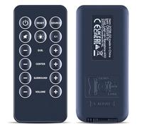 GOUYESHO Télécommande de Rechange Compatible avec Le système de Haut-parleurs Surround Trust Gaming GXT 658 Tytan 5.1