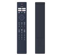 GOUYESHO Télécommande de Rechange HR45B-GJ06 pour téléviseur Philips Ultra HD LED 4K 55OLED706/12 65OLED706/12 58PUS8517/12 50PUS8517/12 65PUS8546/12 50PUS8857/12 50PUS8857/12 50PUS88857/12