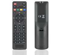 GOUYESHO Télécommande de rechange pour décodeur terrestre numérique Tele System TS6815 T2HEVC DVB-T2 HEVC HD HDR HLG