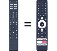 GOUYESHO Télécommande de Rechange pour Smart TV Cecotec A A3 Series ALH30032 ALH00032N