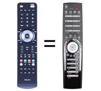 GOUYESHO Télécommande de Rechange pour Technisat FBPVR335A/01 Digit HD8+ FBPVR335 DIGITHD8+