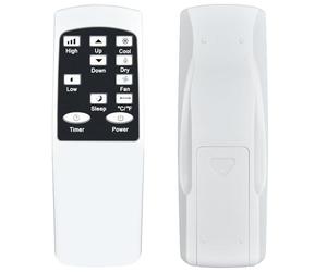 GOUYESHO Télécommande universelle de rechange pour climatiseur mobile Monzana MZKA2600 MZKA2000 MZKA1000 MZKA780, pour EUHOMY 9000 BTU 7000 BTU Climatiseur mobile 4 en 1, pour climatiseur Echos 112