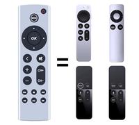 GOUYESHO Télécommande Universelle de Remplacement pour Apple TV Gen 1 2 3 4, pour Apple TV 4K / HD A1427 A1469 A1378 A1218 A2843 A2737 A2169 A1842 A1625 (sans Fonction vocale)