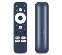 GOUYESHO Télécommande vocale de rechange compatible avec Strong LEAP-S3, Leap-S3 Ultimate 4K UHD Google TV Box - Convient pour Strong SRT41 4K UHD Google TV Stick