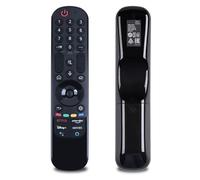 GOUYESHO Voice Magic Télécommande de Rechange MR21GA pour LG Smart UHD OLED QNED Vocale TV 50NANO77ZPA 55NANO80UPA 60UP7670PUB 75NANO75UPA 75QNED90UPA avec Boutons Netflix Prime Video et Movies