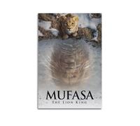 GOUYOONL Poster de la légende du Roi Lion Mufasa - Impression sur toile - Décoration murale moderne pour chambre à coucher - 30 x 45 cm