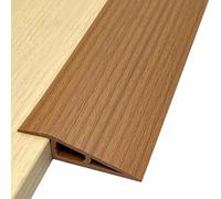 GOUZIBHD Bande de Recouvrement de Sol,Bande de Transition de Plancher,Rampe de Seuil de Porte Auto-Adhésive,Barre de Seuil,Bande de Bord de Moquette pour Maison/Porte/Sol(Size:4m/13.1ft)