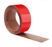 GOUZIBHD Bande de Séparation Plate,Garniture de Bord de Porte en PVC,Bande de Transition de Plancher Auto-adhésive,Bande de Seuil pour Joindre Les Espaces de Sol,Seuil de Tapis(Size:2m,7.6cm)