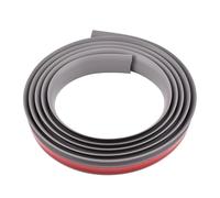 GOUZIBHD Bande de Transition de Plancher,Seuil de Porte Adhesif,Garniture de Bord de Porte,Bande de Recouvrement de Sol,Profilé de Rattrapage pour Joindre Les Espaces de Sol(Size:2m/6.6ft,Color:Gris)