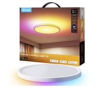 Govee 30cm RGBWW + RGBIC Lampe de Plafond Intelligente Ronde, Lumière LED , EEC: F